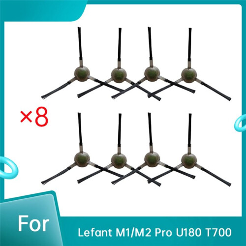 Side Brushes Replacement for  M1/M2 Pro U180 T700 Vacuum Cleaner Corner  Cleaning Accessories Set 2