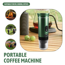 Portable Coffee Machine Upgraded Digital Display American Italian Capsule Extraction Outdoor Coffee Machine