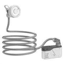 Flextail Tragbare, ultraleichte, 620 g, wiederaufladbare Sofortdusche für den Außenbereich, für Reisen und Camping, kabellose elektrische Dusche