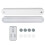 2set Rechargeable Wireless LED Touch-Sensitive Lamp Adhesive Reading Lamp Cabinet Light with Remote Control 1