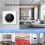 Tuya WiFi Knob Thermostat with Voice Control Remote Control App Programmable Thermostat ,A 8