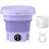Portable Washing Machine,  Washer Deep Cleaning Half Automatic Washt, Foldable Washing Machine US Plug 1