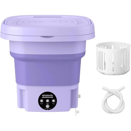 Portable Washing Machine,  Washer Deep Cleaning Half Automatic Washt, Foldable Washing Machine US Plug