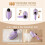 Small Hand Holding Ironing Machine Iron Machine Household Steam Portable Hanging Ironing Machine Steam Iron B US Plug 4