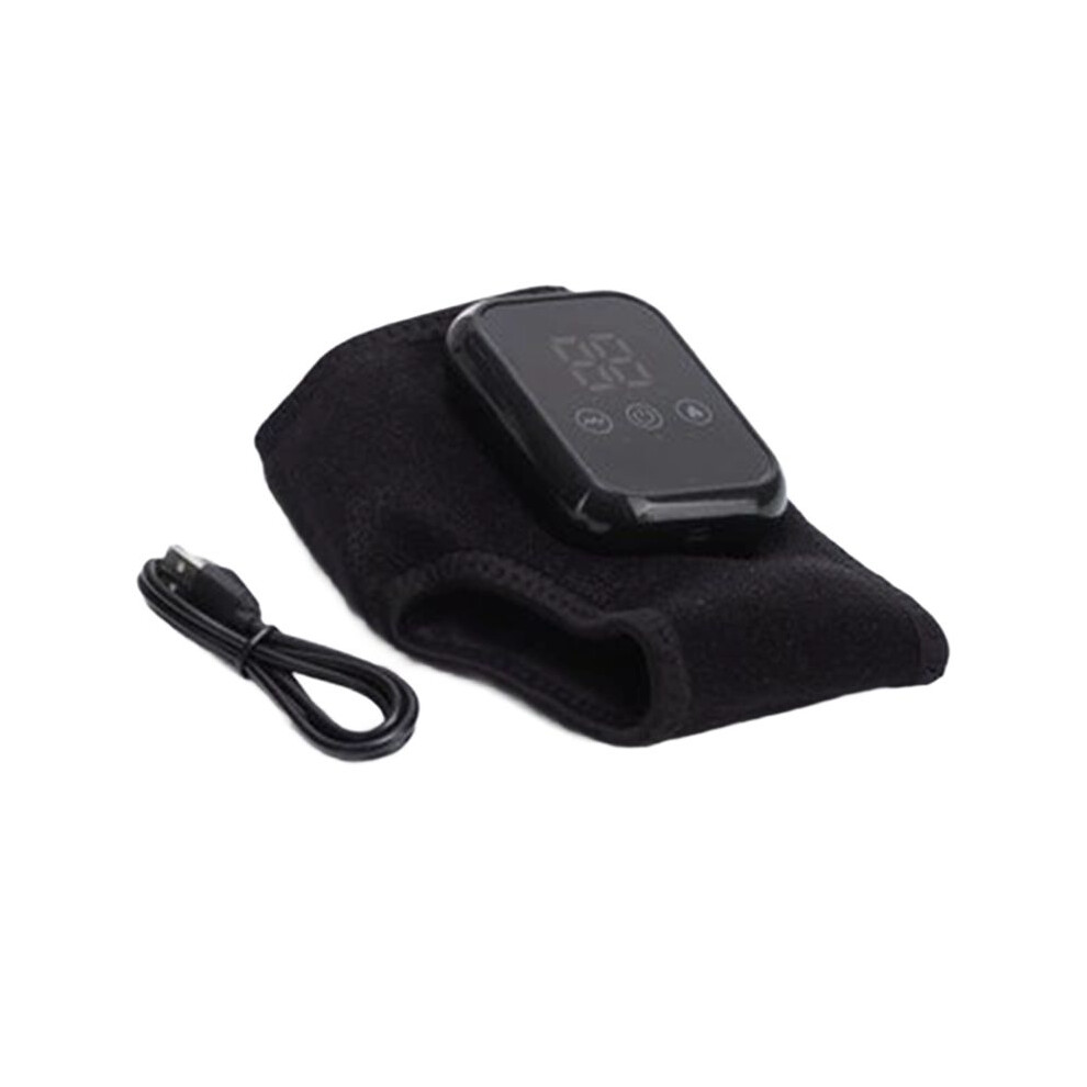 Ankle Massager for Pain Relief Heating Pad for Ankle and Foot with Rechargeable Thermal Wrap for Achilles Tendon