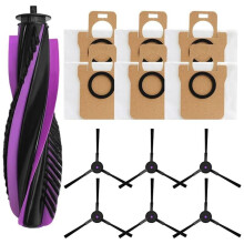 Accessoiresset voor JONR T5/T5 Pro Robotstofzuiger, Hoofdborstel en Stofzakken, Vervangende Onderdelen