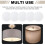 5PCS LED Lampshade Diffuser Acrylic Lampshade Diffuser for Ceiling Lights DIY Light Modification for Drum Lampshades 5