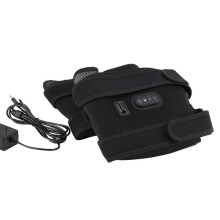 Heated Massage Knee Pads Extended Heating Knee Pads with 4 Motors 5 Massage Modes Warming Knee Massage US Plug