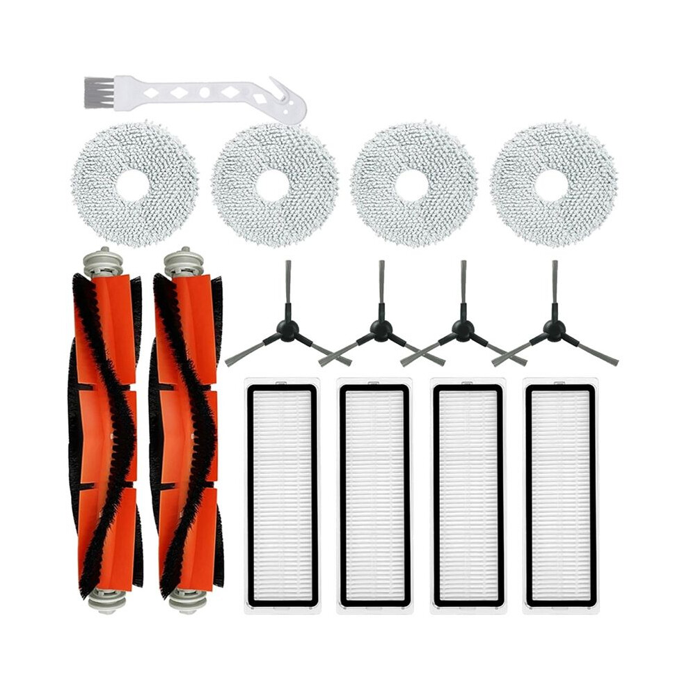 For Robot Vacuum S20+ / S10 / B108gl / B105 / B108cn B113cn Spare Parts, Main Side Brush Filter Mop 6032950638327