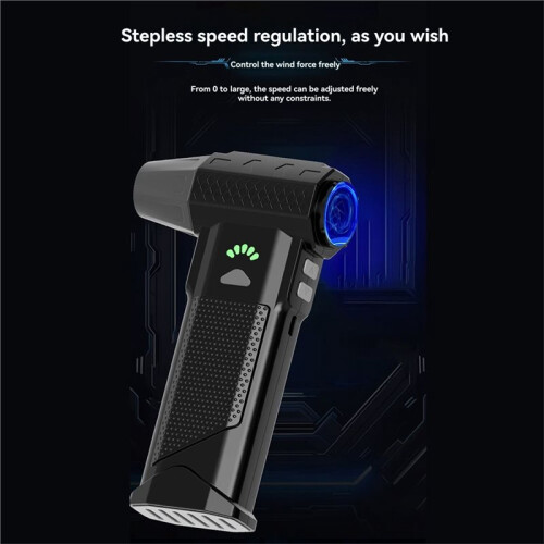 13W RPM Powerful Turbo Air Blower Wireless Compressed Air Duster Power Bank Function with Vacuum Function Kit 2