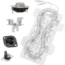 Kit de Elemento de Aquecimento para Secadora Substitui para DVE45N5300W/A3 DVE45N5300V/A3 DVE45T3400V/A3 DVE50M7450P/A3 DVE45N5300F