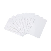 10 Pcs White 125Khz 0.8mm RFID Access Proximity Card