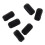 6 Pcs Clip  EMI RFI Noise Ferrite Core Filter for 5mm Cable 1