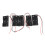 5 Pcs 2 x 1.5V AA Battery Holder Case Box Black w Wire Leads 1