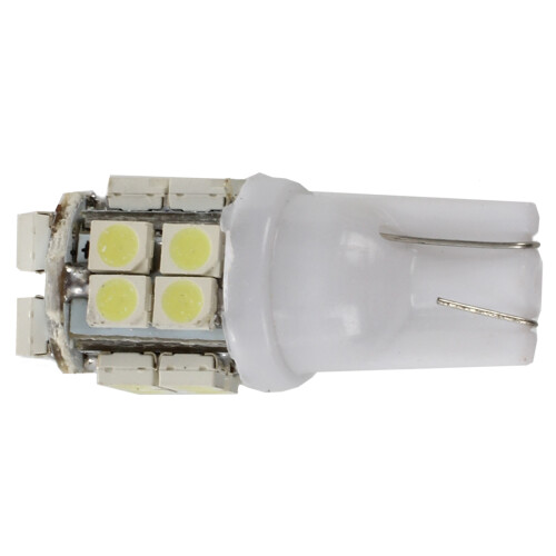 1 Pair T10 20 SMD LED Bulb Light Car Light 12V White 501 2