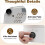 Vegetable Dehydrator Automatic Peeler Home Electric Potato Peeler Multi-Function Fried Chicken Deoiler Oil Slinger EU 5
