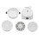 Vegetable Dehydrator Automatic Peeler Home Electric Potato Peeler Multi-Function Fried Chicken Deoiler Oil Slinger EU 3