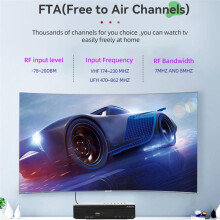 JN812T2 H.265 TDT DVB-T2 Digitaler Terrestrischer TV-Receiver EPG TV-Tuner für HD/Alte Fernseher EU-Stecker