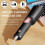 LCD USB Charging 32MM Heating Egg Curling Curler Home Wireless Portable Curling Iron Automatic Rotating Curling Iron 5