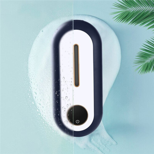 Auto Touchless Foaming Soap Dispenser, No Drill Wall-Mounted, 3 Modes 450ml, Temp Display, for Kitchen Bathroom 2