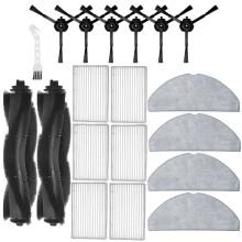 Voor  V20 Robotstofzuiger Accessoires Vervangende Kit met Mian Borstel HEPA Filter Dweildoek