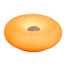 Table Lamp USB Plug Bedroom Bedside Lamp Living Room Dining Room Decoration Donut Ambient Light Orange