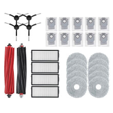 For Qrevo Master Vacuum Main Side Brush HEPA Filter Mop Pads Dust Bag Replacement Parts Accessories