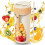 Portable Blender Cup 450ml Multi-Function Blender with Ice-Crushing,USB-C Rechargeable,Fruit Veggie Juicer Cup 2