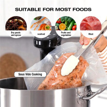 Machine Sous Vide Portative Compacte pour Aliments, Appareil de Mise Sous Vide Portable Sans Fil et Rechargeable.