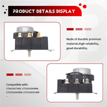WE04X25281 Trockner-Timer TMD1CM34 234D2377P002 Timer Kompatibel mit 5TX62G9ST0WS GTD33GASK0WW