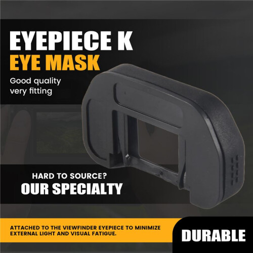 Black Rubber Wrapped Plastic Eyecup Eyepiece EB for   60Da 6D 5DII 1