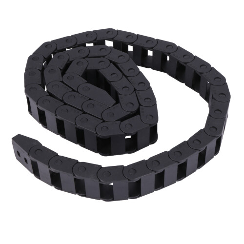 10 x 20mm 1M Open  Both Side Plastic Towline Cable Drag Chain