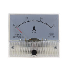 85C1 Analog Current Panel Meter 30A AMP Ammeter
