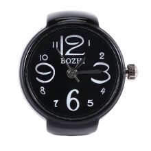 Arabic Number Quartz Men Pocket Finger Ring Watch 0.87" HOT