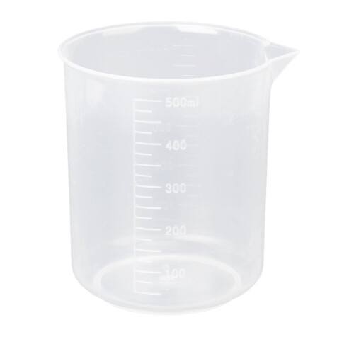 500 Ml Graderad BäGare Transparent