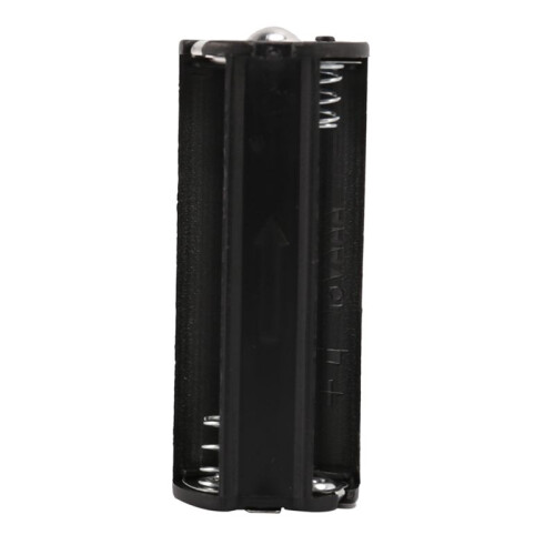2Pcs Black Battery Holder for 3 x 1.5V AAA Batteries Flashlight Torch 2