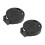 2 Pcs CR2450 Coin Cell Button Battery Socket Holder Case 2 Pins Black 8