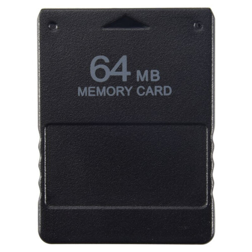 New 64MB Memory Save Card For  2 PS2 Console Game