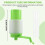 1x Drinking Water Pump Manual Bottled Hand Press Portable Pump Dispenser 4