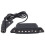SH-85 Svart 6-HåLs LjudhåLspickup med Active Power Strap End-Pin Jack för Akustisk Gitarr 1