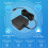 Suitable for  Square Notebook Portable Power Adapter 65W Type-C Port Pd Fast Charge Computer Charger US Plug 2