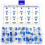 180Pcs 15 Values High Voltage Dip Ceramic Capacitor Assortment Kit Range 100PF-10000PF 3KV 1