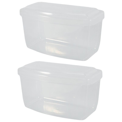 2Pack Scuba Mask Box Diving Snorkel Mask Storage Case Pressure-Proof Dust-Proof Case
