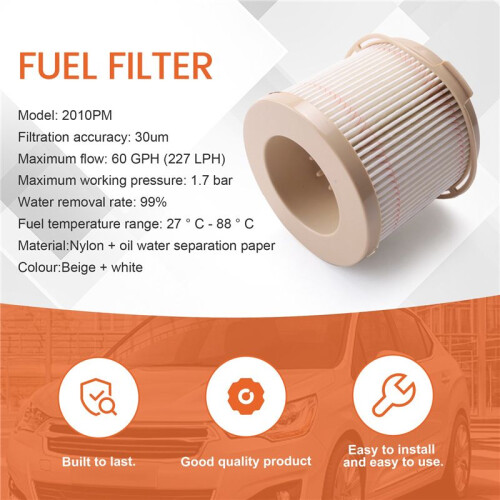 4Pcs 2010PM 2010TM Filter elements for 500FG Fuel Engine Fuel Water Separator Replacement Truck Kit 2