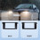 For  3-Series E46 1998-2005 2Din Audio Panel Modification Panel DVD Navigation Panel Frame Car Fascias Stereo Radio Pane 9