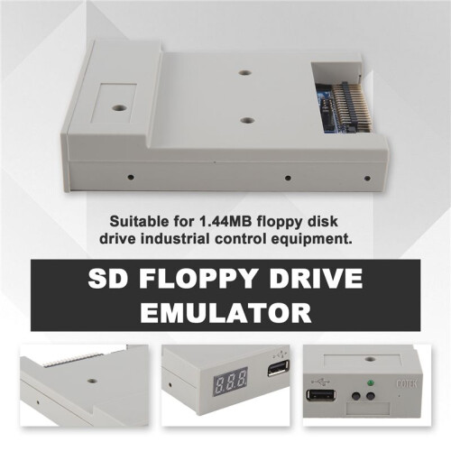Version SFR1M44-U100K USB Emulator Gray 3.5In 1.44MB USB SSD Floppy Drive Emulator for Electronic Keyboard for Windows 2