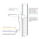 XKC-Y26-V Non-Contact Liquid Level Sensor Stick Type Water Detector  Liquid Level Sensor 5-24V 6