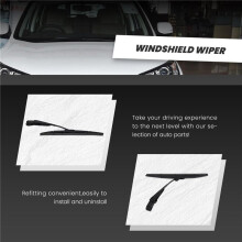 Set Bracci Tergicristallo Posteriore - Set Lame Tergicristallo Posteriore per  CRV CR-V 2012-2016 76720-T0A-003