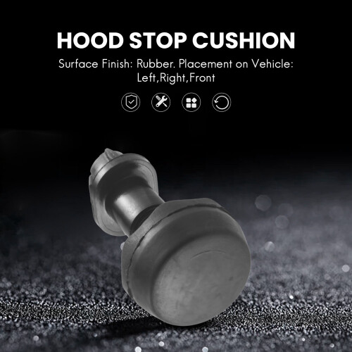 2PCS for  Escape Focus  2013-2019 Hood Stop Cushion Rubber Bumper 1