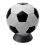 Supporto per Palla, Supporto per Display Basket nel Plastica per Calcio, Pallone Da Basket, Nero 8